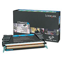 Lexmark C748H1CG Cyan Toner Cartridge