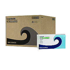 Boardwalk Disposable Powder-Free Nitrile Gloves, Medium, Blue, 5 mil, 1000/Carton (BWK395MCTA)