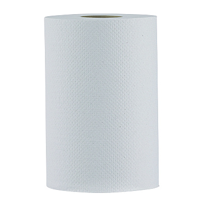 Boardwalk Hardwound Paper Towels, Nonperforated, 1-Ply, 8" x 350 ft, White, 12 Rolls/Carton (BWK6250)