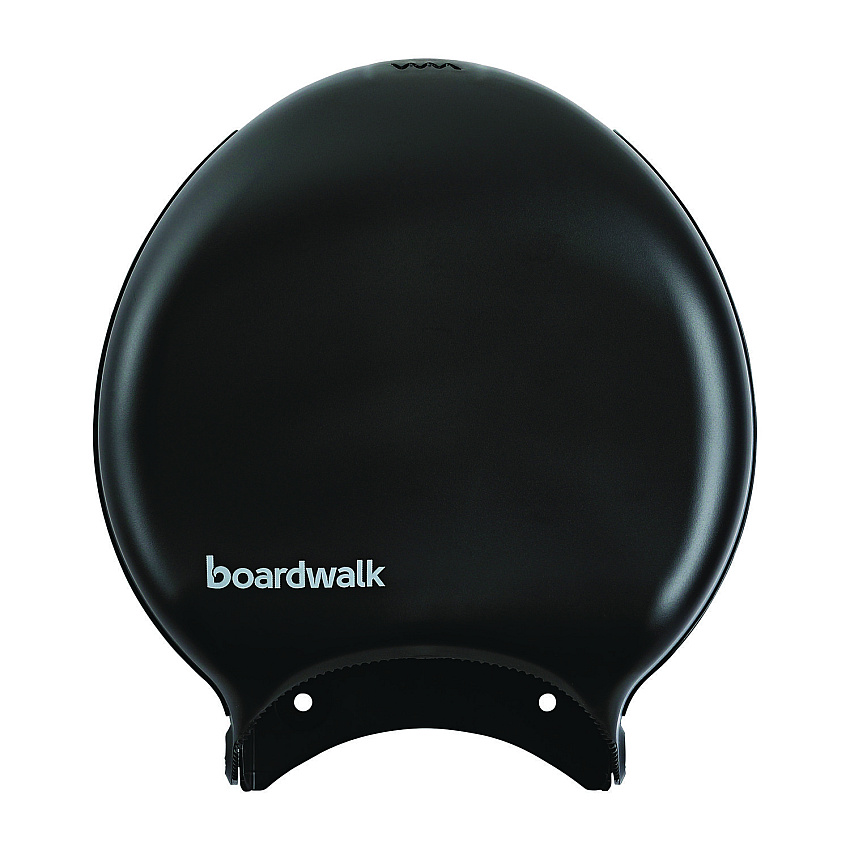 Boardwalk Single Jumbo Toilet Tissue Dispenser, 11 x 12 1/4, Black (BWK1519)