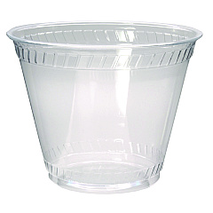 Fabri-Kal Kal-Clear PET Cold Drink Cups, 9 oz, Clear, Old Fashioned, 50/Sleeve, 20 Sleeves/Carton (KC9OF)
