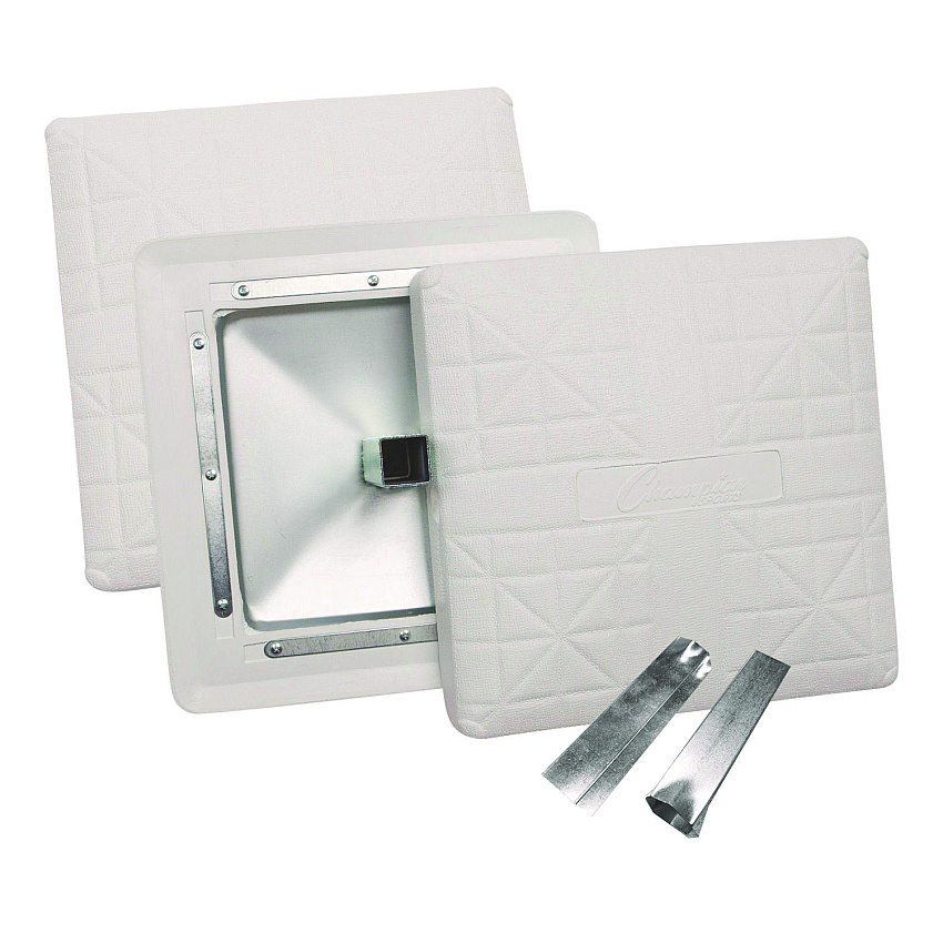 Champion Sports Hollywood Pro Anchored Base Set, 15" x 15", 3/Set (M500)