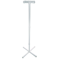 Champion Sports Jump Rope Storage Tree, 25.5" x 25.5" x 68.5", White (JRSD)