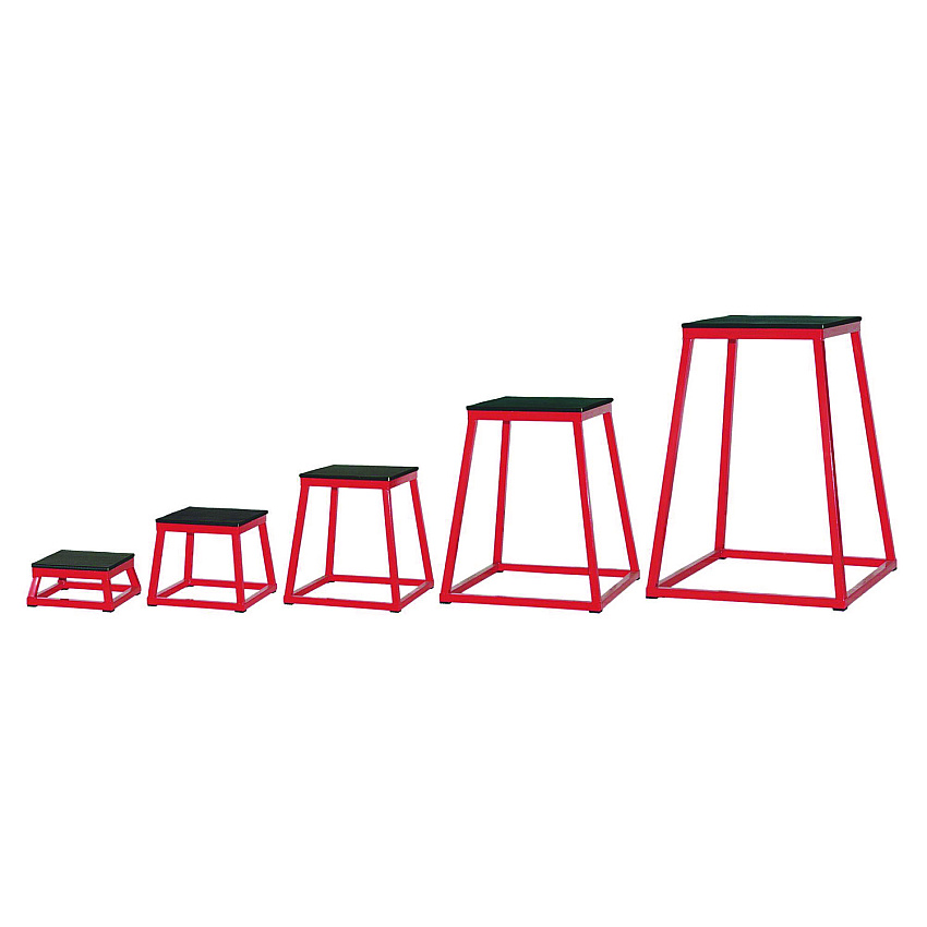 Champion Sports Plyo Box Set, 13", 15", 18", 21", 24", 5/Set (PXBSET)