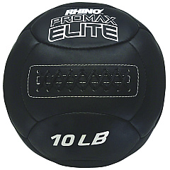Champion Sports Rhino Promax Elite Medicine Ball, 10 lb, Black (PRX10)