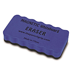 The Pencil Grip Magnetic Whiteboard Eraser, 2 x 4 x 1, 6/Pack (35224)