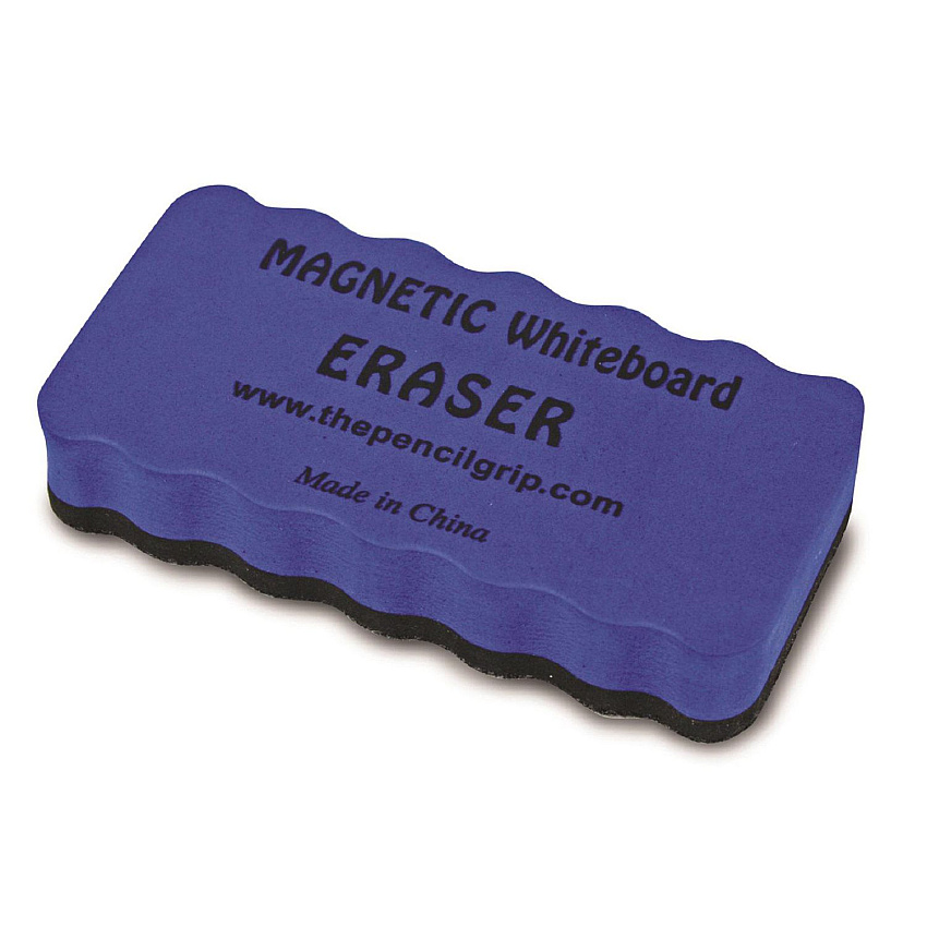 The Pencil Grip Magnetic Whiteboard Eraser, 2 x 4 x 1, 6/Pack (35224)