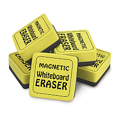 The Pencil Grip Magnetic Whiteboard Eraser, 2 x 2 x 1, 12/Pack (355)