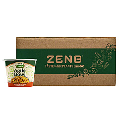 ZENB Instant Meals, Tomato Basil Pesto Pasta, 2.8 oz Bowl, Dozen (02816)