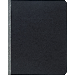 ACCO Pressboard Report Cover with Tyvek Reinforced Hinge, Two-Piece Prong Fastener, 3" Capacity, 8.5 x 11, Black/Black (25971)