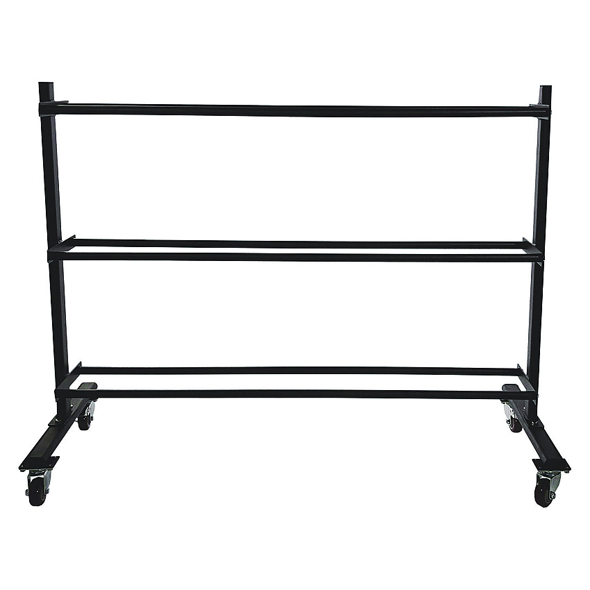 Champion Sports RPX Medicine Ball Rack, Metal, 220 lb Capacity, 18.5 x 62 x 45, Black (RPXRACK)