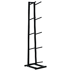 Champion Sports Single Medicine Ball Tree, 11" x 15" x 52", Black (MBR1)