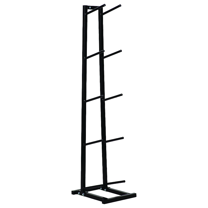 Champion Sports Single Medicine Ball Tree, 11" x 15" x 52", Black (MBR1)