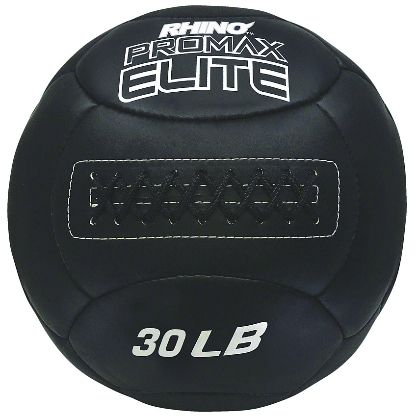 Champion Sports Rhino Promax Elite Medicine Ball, 30 lb, Black (PRX30)