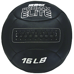 Champion Sports Rhino Promax Elite Medicine Ball, 16 lb, Black (PRX16)