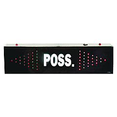 Champion Sports Electronic Possession Arrow, 21" x 3" x 6", Black Face, Red Graphics (PARROW)