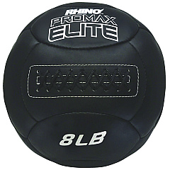 Champion Sports Rhino Promax Elite Medicine Ball, 8 lb, Black (PRX8)