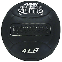 Champion Sports Rhino Promax Elite Medicine Ball, 4 lb, Black (PRX4)
