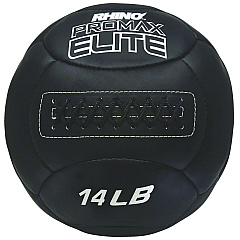 Champion Sports Rhino Promax Elite Medicine Ball, 14 lb, Black (PRX14)