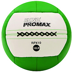 Champion Sports Rhino Promax Medicine Ball, 10 lb, Green (RPX10)