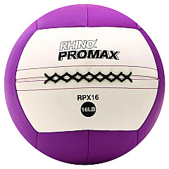 Champion Sports Rhino Promax Medicine Ball, 16 lb, Purple (RPX16)
