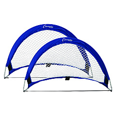 Champion Sports Pop Up Half Moon Goal, 30" x 18", Pair (SG3018)