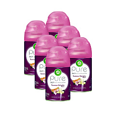 Air Wick Freshmatic Life Scents Ultra Refill, Summer Delights, 5.89 oz Aerosol Spray, 6/Carton (91101)