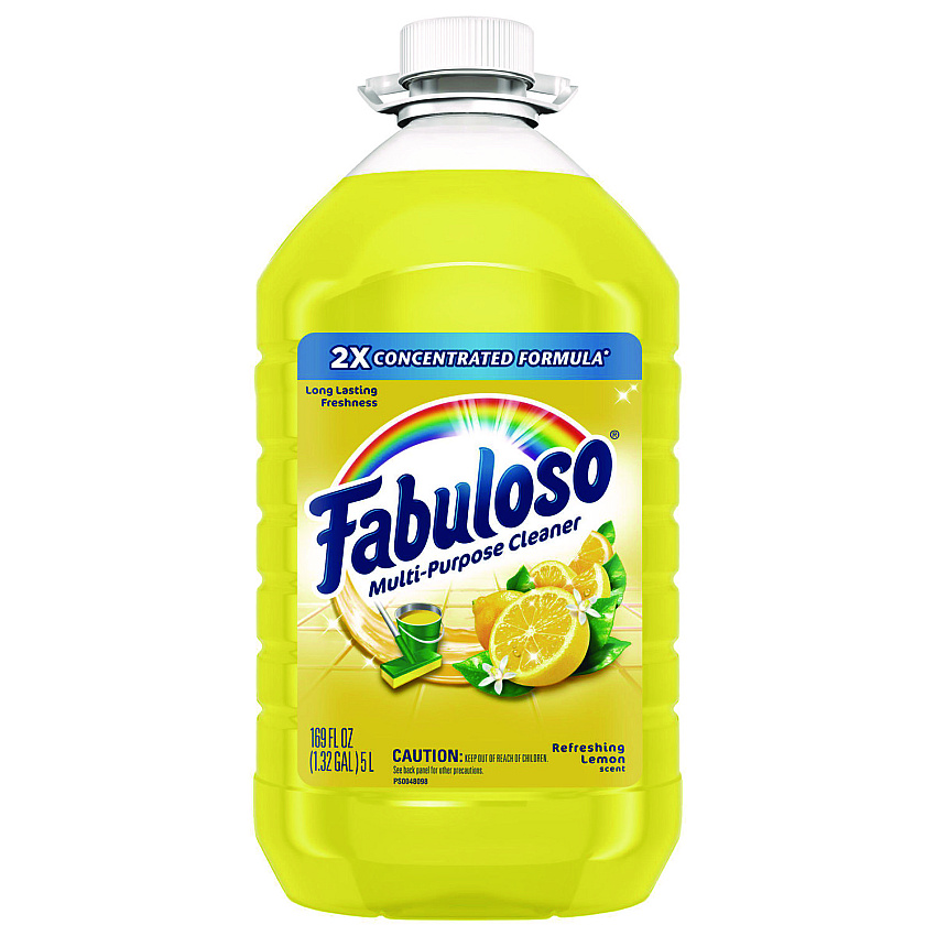 Fabuloso Multi-use Cleaner, Lemon Scent, 169 oz Bottle (96987EA)