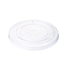 Dixie Cold Drink Cup Lids, Fits 16 oz Plastic Cold Cups, Clear, 100/Sleeve, 10 Sleeves/Carton (CL1424PET)
