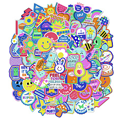 Carson-Dellosa "We Stick Together" Themed Vinyl Stickers, Assorted Illustrations and Colors, 100/Pack (168322)