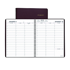 AT-A-GLANCE Weekly Appointment Book, 11 x 8.25, Winestone Cover, 13-Month (Jan to Jan): 2023 to 2024 (7095050)