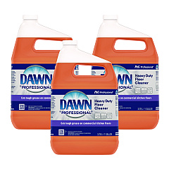 Dawn Professional Heavy-Duty Floor Cleaner, Neutral Scent, 1 gal Bottle, 3/Carton (08789)