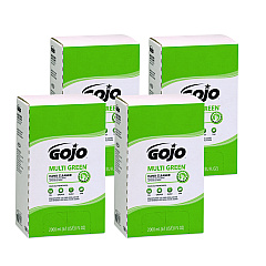GOJO MULTI GREEN Hand Cleaner Refill, Citrus Scent, 2,000 mL, 4/Carton (7265)