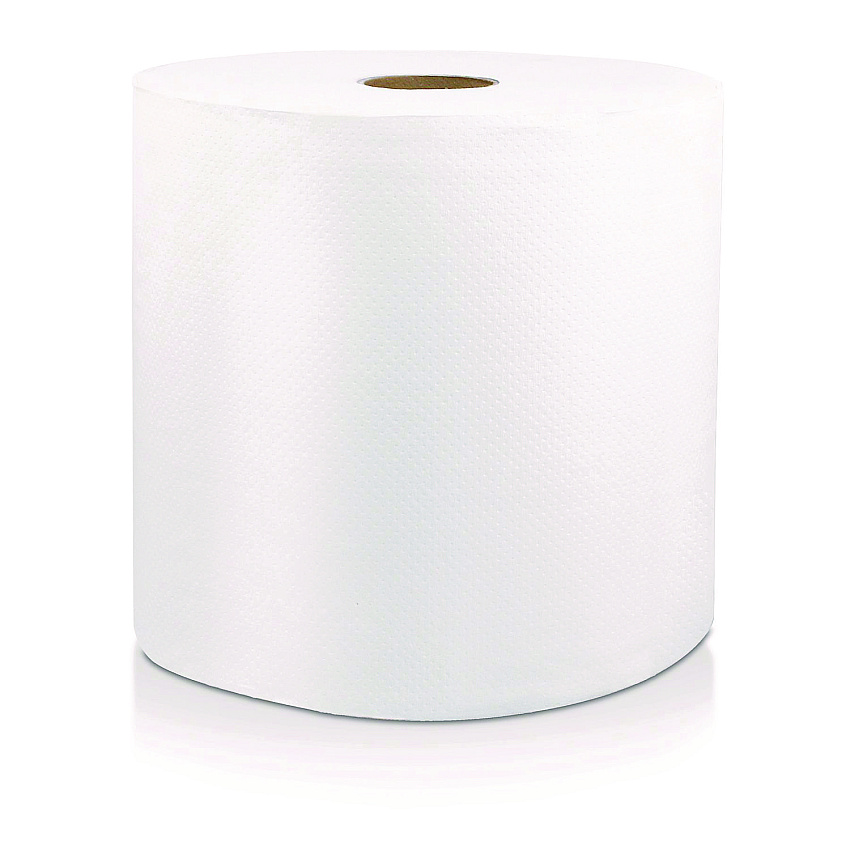 Livi VPG Select Hard Wound Roll Towel, 1-Ply, 8" x 800 ft, White, 6/Carton (46529)