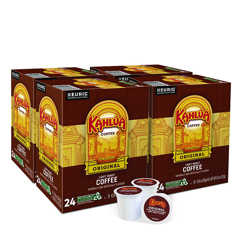Kahlúa Kahlua Original K-Cups, 24/Box, 4 Box/Carton (PB4141CT)