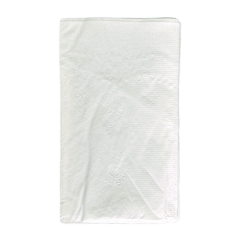 GEN Dinner Napkins, 2-Ply, 14.50"W x 16.50"D, White (GEN15X17DINW)