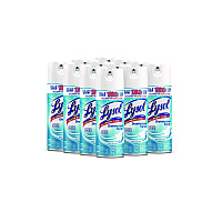 LYSOL Brand Disinfectant Spray, Crisp Linen Scent, 12.5 oz Aerosol Spray, 12/Carton (74186)