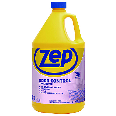 Zep Commercial Odor Control, Light Floral Scent, 1 gal, 4/Carton (ZUOCC128CT)