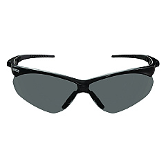 KleenGuard V30 Nemesis VL Safety Glasses, Black Frame, Smoke Lens, 12/Carton (55391)