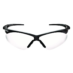 KleenGuard V30 Nemesis VL Safety Glasses, Black Frame, Clear Lens, 12/Carton (55401)