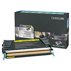 Lexmark X748H2YG Yellow Toner Cartridge