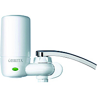 Brita On Tap Faucet Water Filter System, White, 4/Carton (42201CT)
