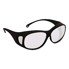 KleenGuard V50 OTG Safety Eyewear, Black Frame, Clear Anti-Fog Lens (20746)