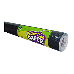 Teacher Created Resources Better Than Paper Bulletin Board Roll, 4 ft x 12 ft, Chalkboard (77363)