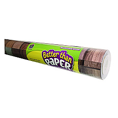 Teacher Created Resources Better Than Paper Bulletin Board Roll, 4 ft x 12 ft, Reclaimed Wood (77399)