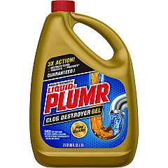Liquid Plumr Clog Destroyer + PipeGuard, Gel, 80 oz (00228EA)