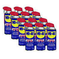 WD-40 Smart Straw Spray Lubricant, 11 oz. Aerosol Can, 12/Carton (490040)