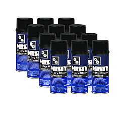 Misty Si-Dry Silicone Spray Lubricant, Aerosol, 11oz, 12/Carton (1033585)