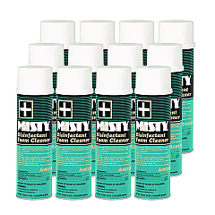 Misty Disinfectant Foam Cleaner, Fresh Scent, 19 oz Aerosol Spray, 12/Carton (1001907)