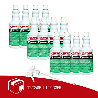 Betco Green Earth Peroxide Cleaner, Fresh Mint Scent, 32 oz Bottle, 12/Carton (3291200)